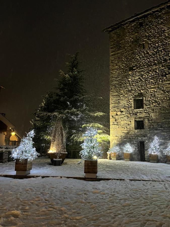 Chalet Blanc "Coeur Sapin" Courmayeur Exterior foto
